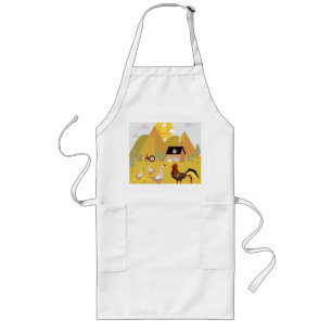 Village in the valley long apron