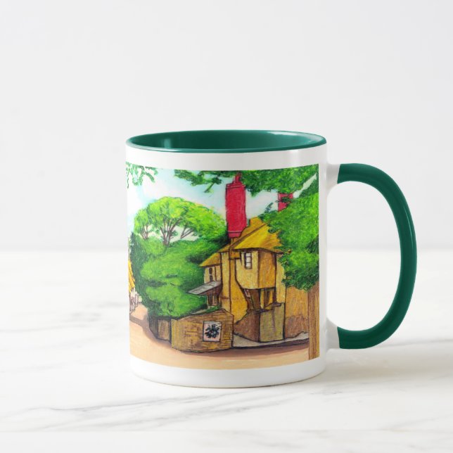Village Lane - Mug (Right)