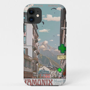 Village of Chamonix (white) Case-Mate iPhone Case