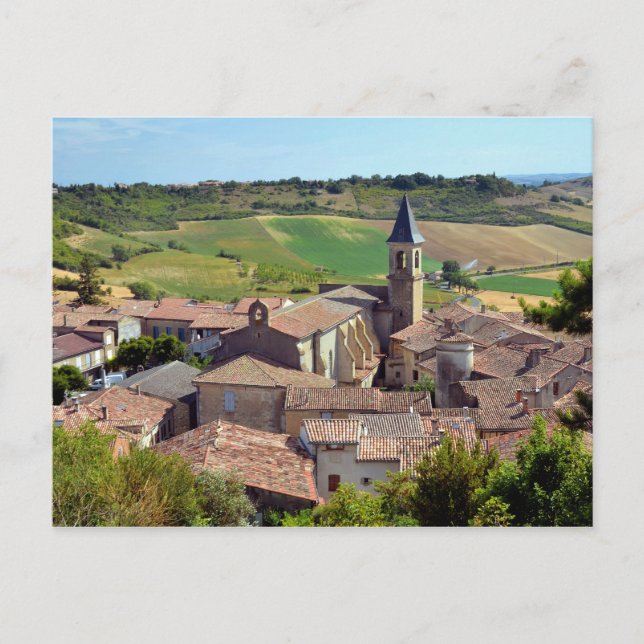 Village of Lautrec in France Postcard (Front)
