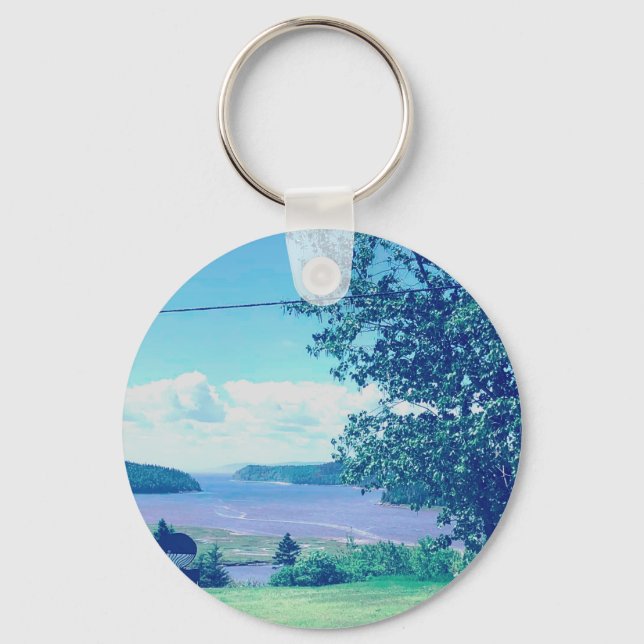 village, the bergerians key ring (Front)