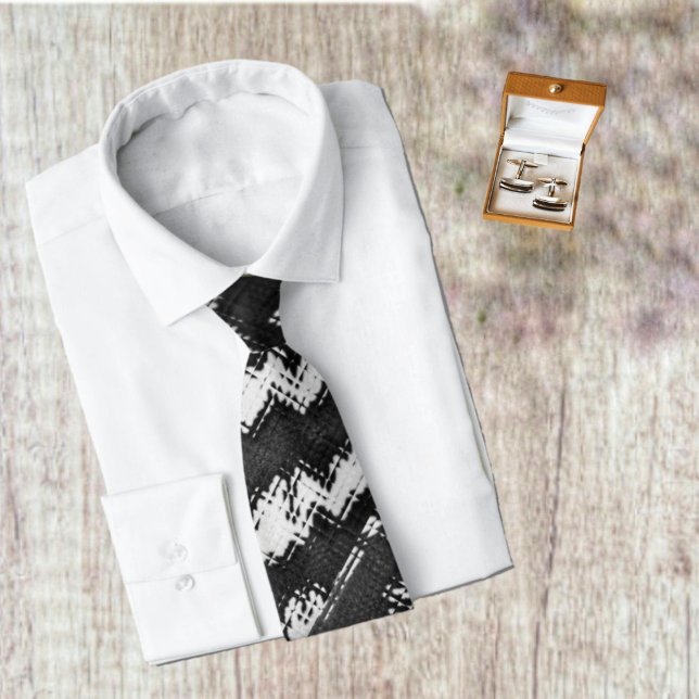 Village Tribe Tie (This Village Tribe design, gives your neck tie, a touch of Africa, in its unique patterns!)