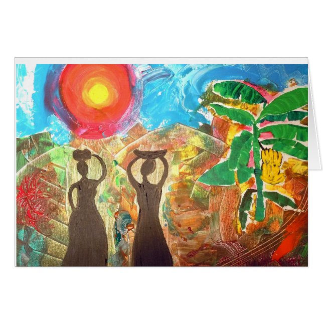 Village water carriers (Front Horizontal)