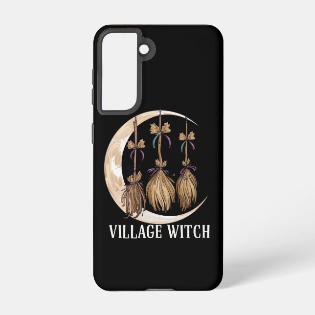 Village Witch Gothic Occult Wicca Pagan Nature Samsung Galaxy S21 Case (Back)