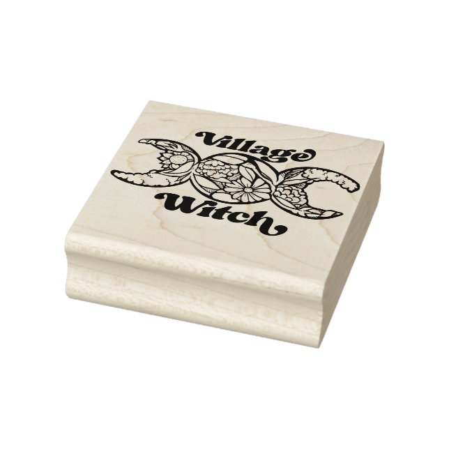Village Witch                                      Rubber Stamp (Stamp)