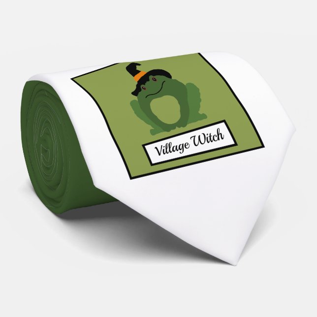 Village Witch, Toad Tie (Rolled)