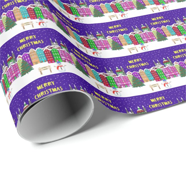 Village Wrapping Paper (Roll Corner)