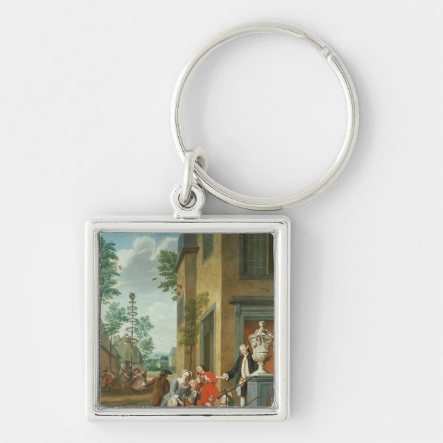 Villagers Merrymaking Key Ring (Front)