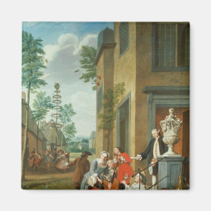 Villagers Merrymaking Magnet