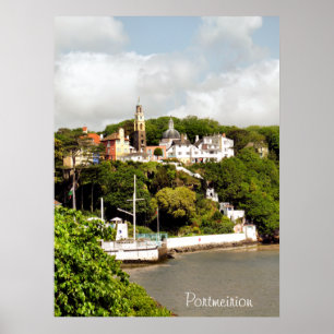 VILLAGES OF WALES POSTER