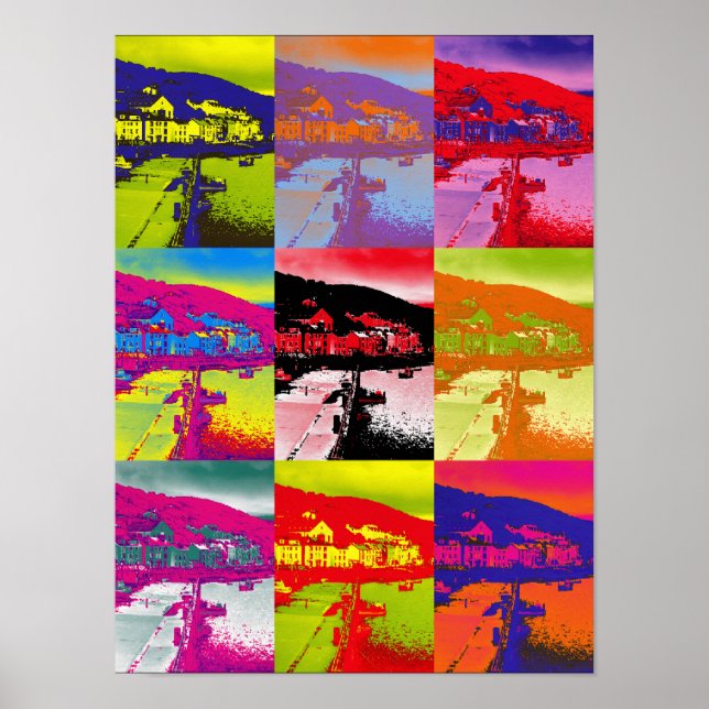 VILLAGES OF WALES POSTER (Front)