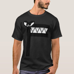 Villain Letter F Costume Boys Pixel Alphabet Lore  T-Shirt