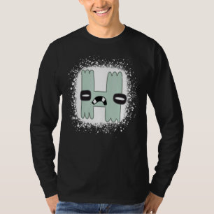 Villain Letter H Costume Boys Matching Evil Alphab T-Shirt