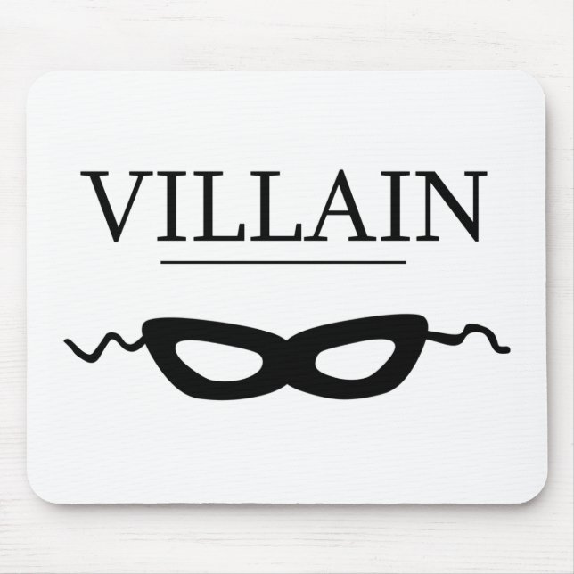 Villain Mouse Pad (Front)