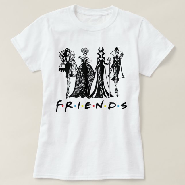 Villains Vogue Friends shirt (Design Front)