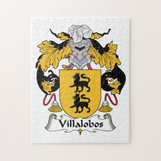 Villalobos Family Crest Jigsaw Puzzle