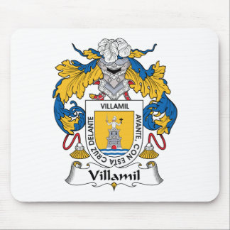Villamil Family Crest Mouse Pad