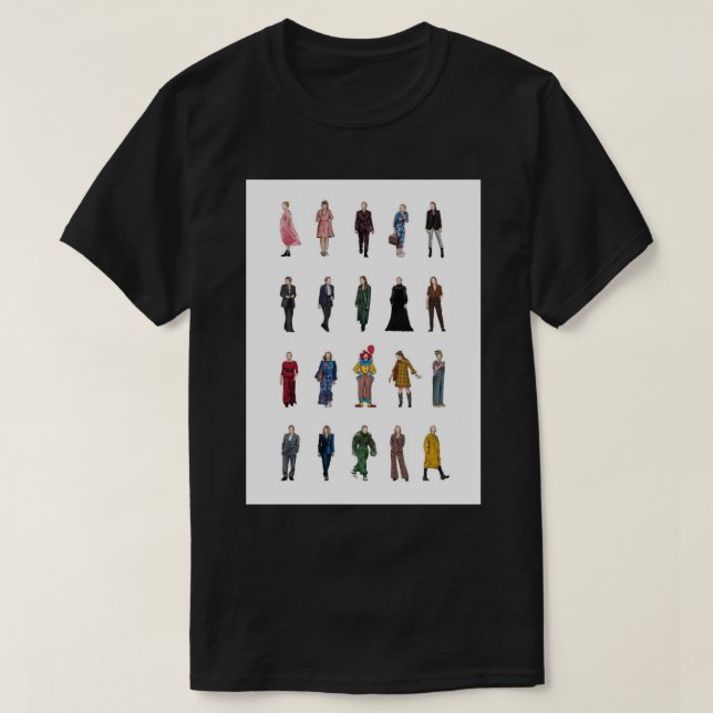 Villanelle all seasons - Killing Eve Art Board Pri T-Shirt (Design Front)