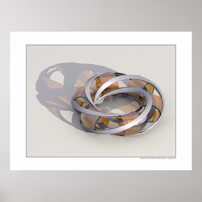 Villarceau Circles Poster (Front)