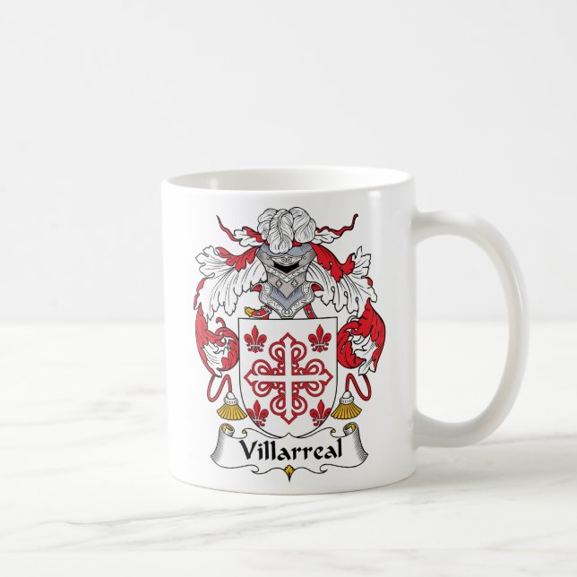 Villarreal Family Crest Coffee Mug (Right)