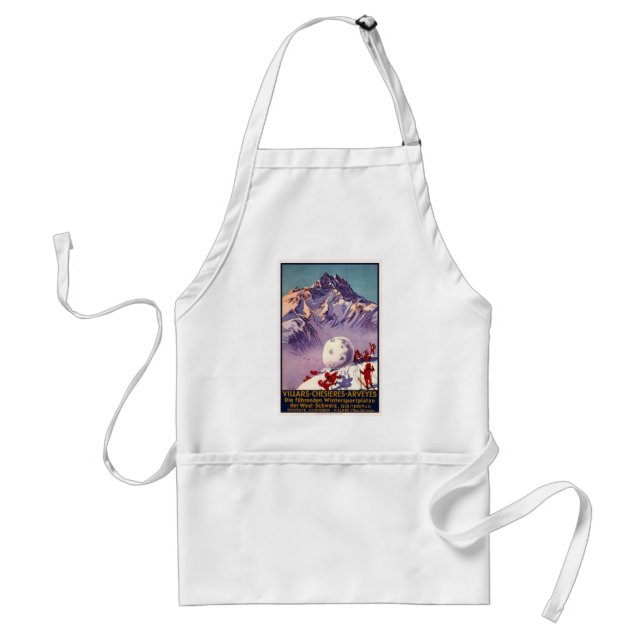 Villars Chesieres Arveyes Standard Apron (Front)