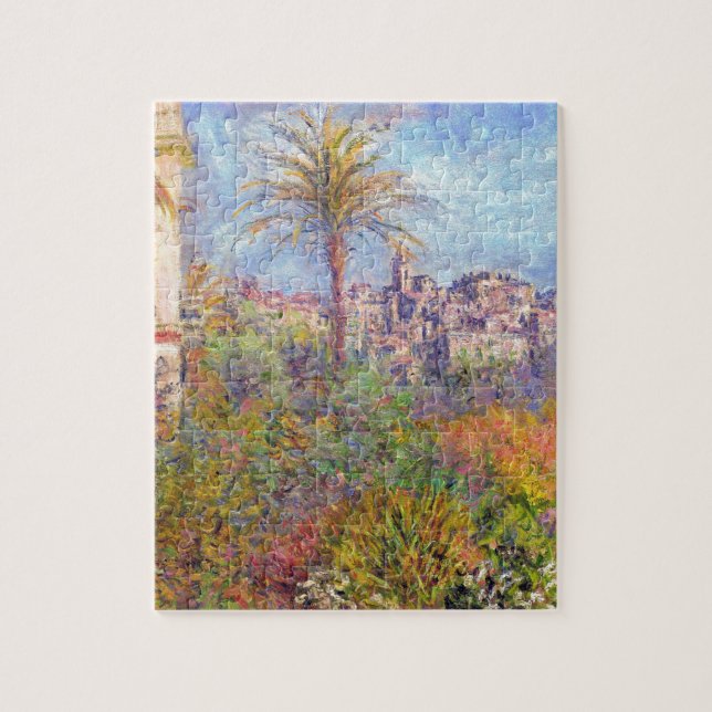 Villas at Bordighera 03 by Claude Monet Jigsaw Puzzle (Vertical)