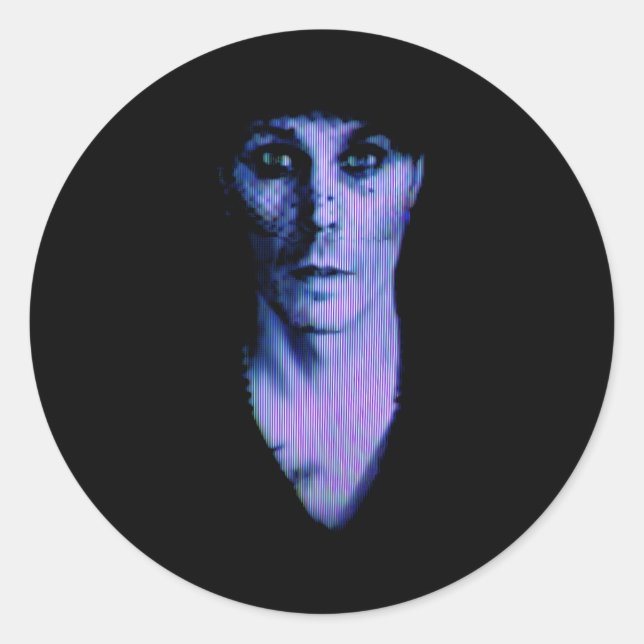 Ville Valo Â€“ Run Away From The Sun Classic Round Sticker (Front)