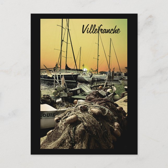 Villefranche Postcard (Front)