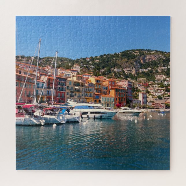 Villefranche-sur-mer, French Riviera Jigsaw Puzzle (Horizontal)