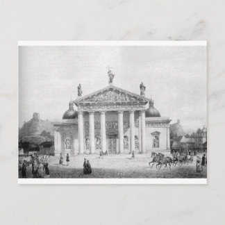 Vilnius Cathedral, Lithuania by Vasily Sadovnikov Postcard