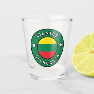 Vilnius Lithuania Shot Glass