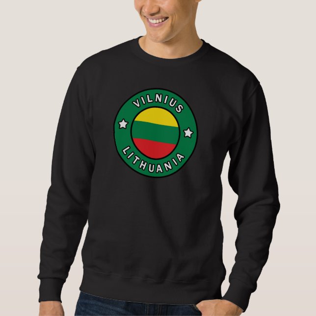 Vilnius Lithuania Sweatshirt (Front)