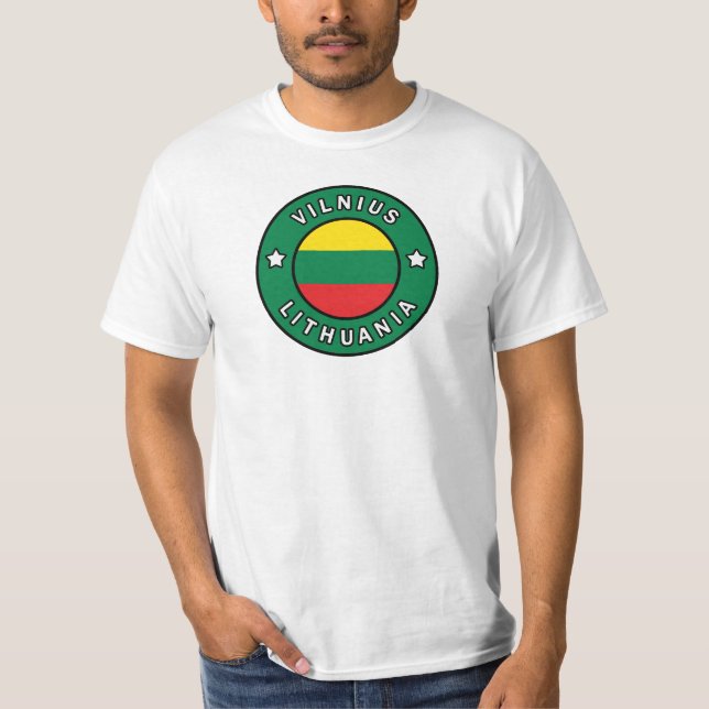 Vilnius Lithuania T-Shirt (Front)