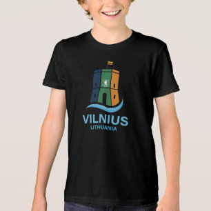 Vilnius Lithuania Tri-Blend Shirt