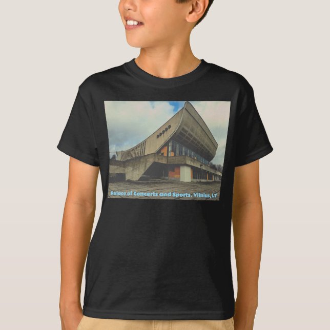 Vilnius Soviet Modernist Architecture - Lithuania T-Shirt (Front)