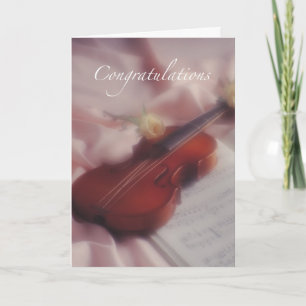 Viloin Congratulations Card