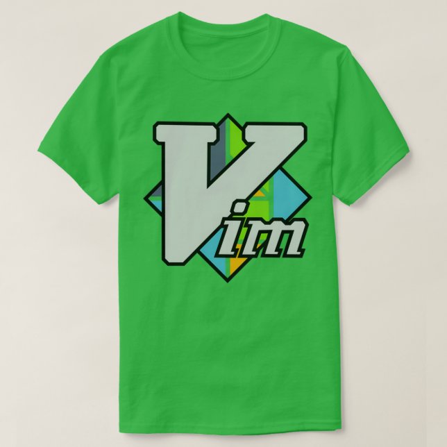 Vim and Elm T-Shirt (Design Front)