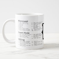 VIM Cheat Sheet Mug