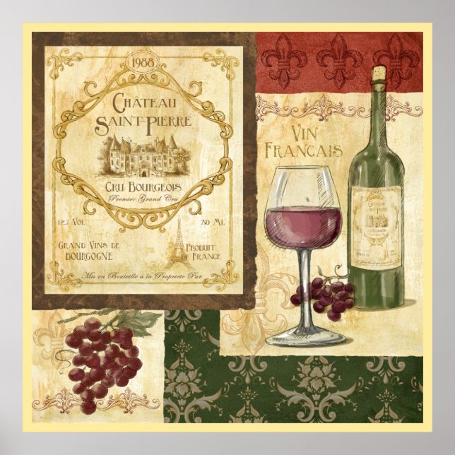 Vin Francais Poster (Front)