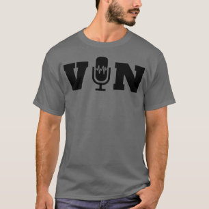 Vin Scully Microphone 12 T-Shirt