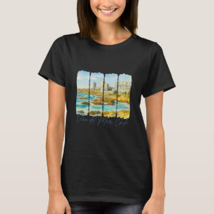 Vina Del Mar Chile Travel Brushstroke Vina Del Mar T-Shirt