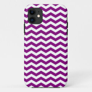 Vina Del Mar Purple Wave Chevron Case-Mate iPhone Case