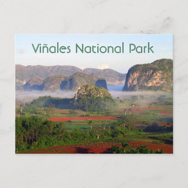 Viñales National Park, Pinar del Rio, Cuba Postcard (Front)