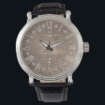 Vinate Anniversary Any Year Copper Watch<br><div class="desc">Customise this vintage look any year copper look wedding anniversary watch for a gift they will treasure.</div>