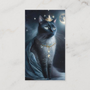 Vinatge Royal Cat Business Card