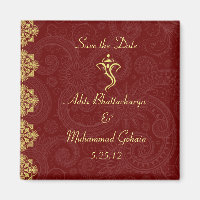 Vinayaka Wedding Favour Magnets