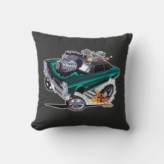 Vince Crains High Octane Art, 1966 GTO Goatinator Cushion