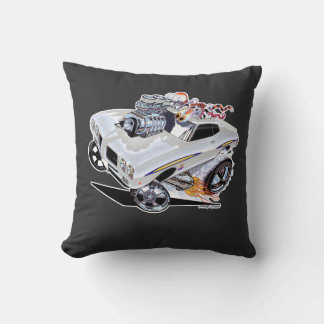 Vince Crains High Octane Art, 1970 GTO the Judge Cushion