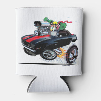 Vince Crains High Octane Art, black 1969 Camaro Can Cooler