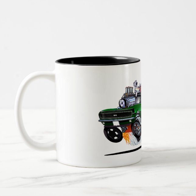 Vince Crains RAT POWER 1968 Camaro Two-Tone Coffee Mug (Left)